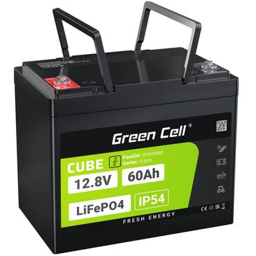 Green Cell LFPGC12V60AH UPS batteri Lithium jern fosfat (LiFePO4) 12,8 V 60 At