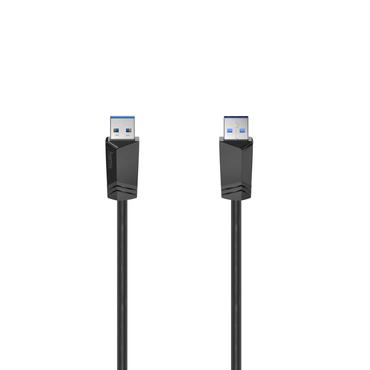 Hama 00200624 USB-kabel 1,5 m USB A Sort