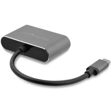 StarTech.com USB-C to VGA and HDMI Adapter Ekstern videoadapter - IT6222 - USB-C