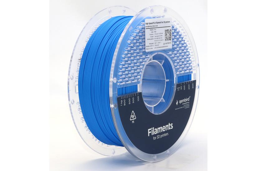 GEMBIRD High Speed PLA filament blue 1.75 mm 1 kg