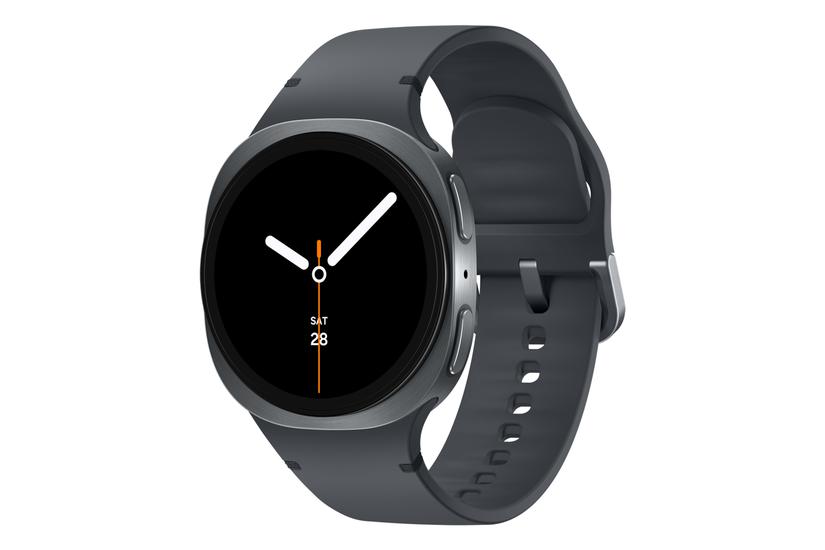 Samsung Galaxy Watch 8 3,3 cm (1.3") AMOLED 40 mm Digital 438 x 438 pixel Berøringsskærm 4G Grafit Wi-Fi GPS (satellit)
