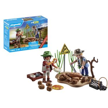 Playmobil My Life 71805  Paleontology Dig
