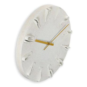 Hama Wanduhr Korfu beige    30cm 3D Ziffern                185880