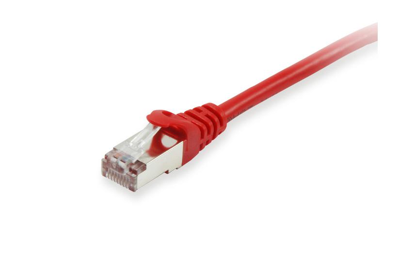 Equip Patchkabel Cat6A   S/FTP 2xRJ45  0.15m rot