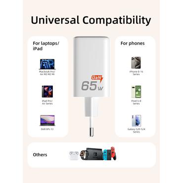 Cabletime USB-C GaN oplader,