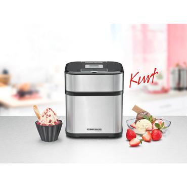 Rommelsbacher IM 12 - sorbetblender - rustfrit stål/sort