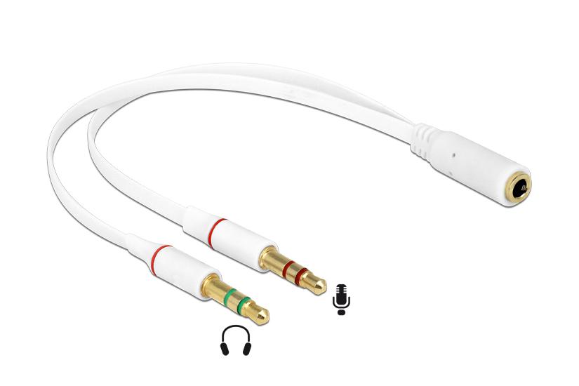 Delock headset-adapter - 20 cm