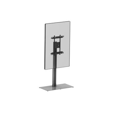 Multibrackets M Public Display Stand 180 HD Single Silver w. Floorbase st&auml;ll - f&ouml;r LCD-display - silver