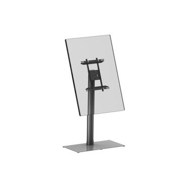 Multibrackets M Public Display Stand 180 HD Single Silver w. Floorbase st&auml;ll - f&ouml;r LCD-display - silver