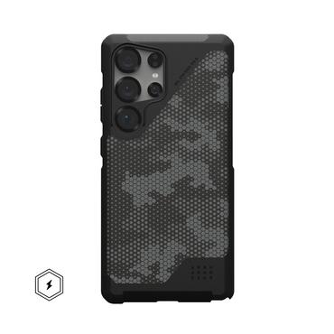 UAG Metropolis LT Magnet -obudowa ochronna do Samsung Galaxy S25 Ultra 5G z wbudowanym modułem magnetycznym (micro hex camo graphite)