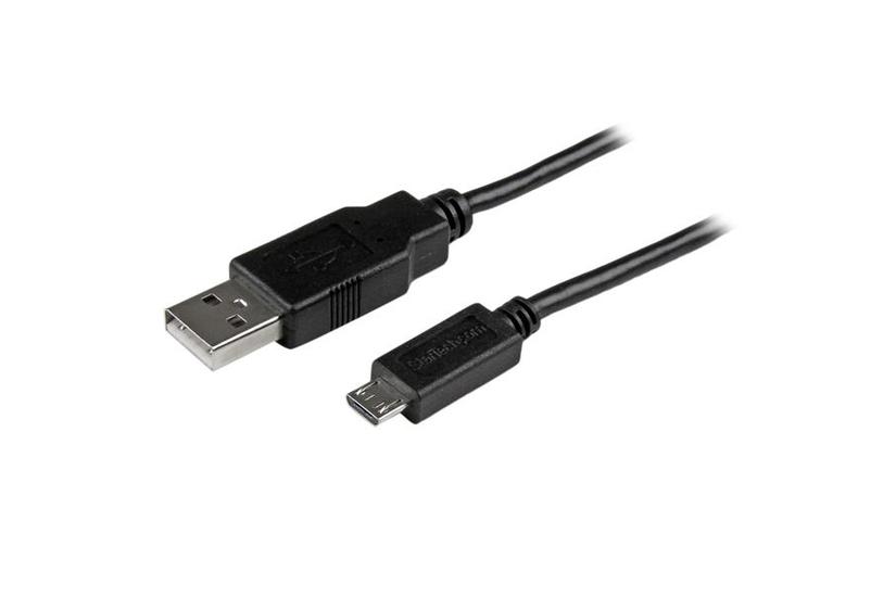 StarTech.com Kort Micro USB-kabel - 15&nbsp;cm - USB-kabel - mikro-USB typ B till USB - 15 cm