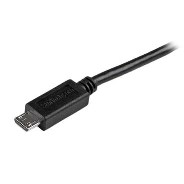 StarTech.com Kort Micro USB-kabel - 15&nbsp;cm - USB-kabel - mikro-USB typ B till USB - 15 cm