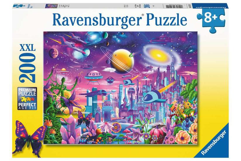Ravensburger Childrens puzzle Cosmic City (200 pieces)
