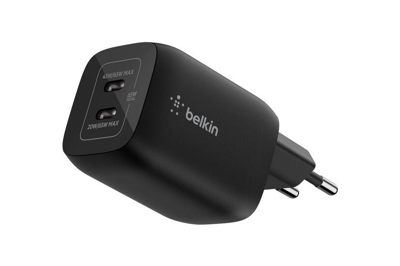 Belkin Gaming USB-C Ladeger&auml;t 65 Watt, GaN schwarz  ENA007kqBK