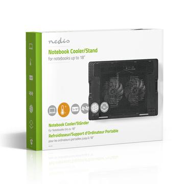 Nedis NBCR200BK notebook stativ Sort 45,7 cm (18")