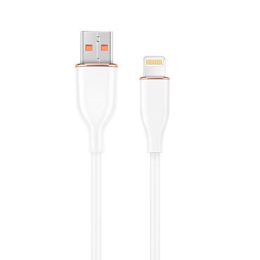 GEMBIRD Premium silicon 8-pin cable charging and data cable 1.5m White