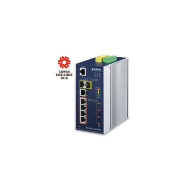 PLANET IGS-5225-4UP1T2S netværksswitch Administreret L2+ Gigabit Ethernet (10/100/1000) Strøm over Ethernet (PoE) Blå, Sølv