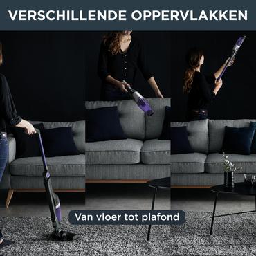 Rowenta X-Trem Compact RH1238 Stick vakuum Batteri Dry Posel&oslash;s 0,4 L Lilla