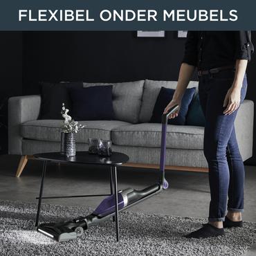 Rowenta X-Trem Compact RH1238 Stick vakuum Batteri Dry Posel&oslash;s 0,4 L Lilla