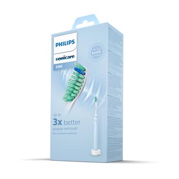 Philips Sonicare 2100 Series HX3651 - tandborste - ljusblå