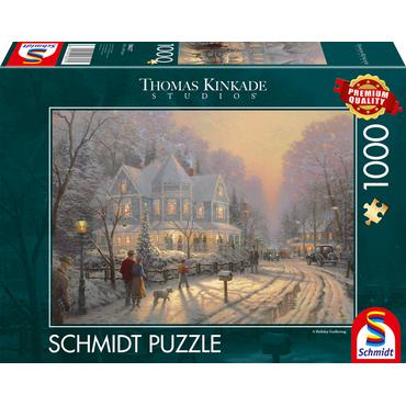 Schmidt Spiele 58627 puslespil 1000 stk Landskab