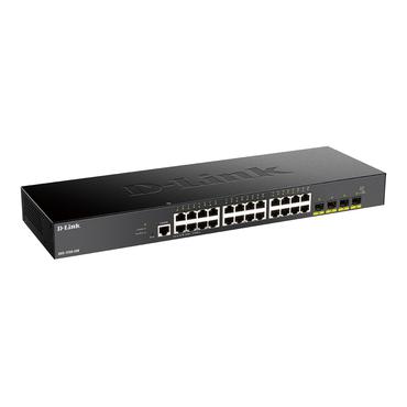 D-Link DGS 1250-28X - switch - 28 portar - smart - rackmonterbar