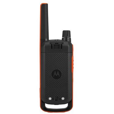 Motorola Talkabout T82 to-vejs radio 16 kanaler 446 - 446.2 MHz Sort, Orange