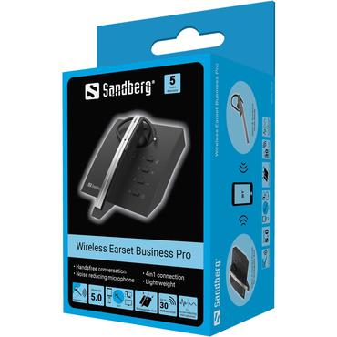 Sandberg Bluetooth Earset Business Pro - hörlurar med mikrofon