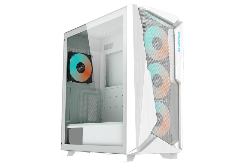 GIGABYTE C301 GLASS MID TOWER CASE WHITE