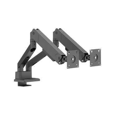 Deltaco Monitor desk dual mount gas spring, 17-35" 16 kg