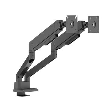 Deltaco Monitor desk dual mount gas spring, 17-35" 16 kg