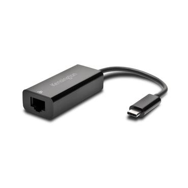 Kensington CA1100E USB-C to Ethernet Adapter - n&auml;tverksadapter - USB-C 3.1 - Gigabit Ethernet x 1