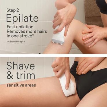 Braun Silk-&eacute;pil 7 SE7-081 Epilator Hvid