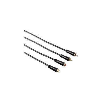 Hama 00122286 lydkabel 3 m 2 x RCA Sort