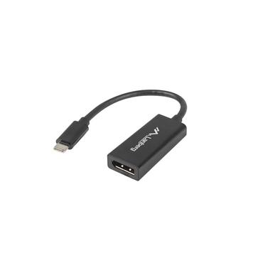 Lanberg adapter f&ouml;r video / ljud - DisplayPort / USB - 15 cm