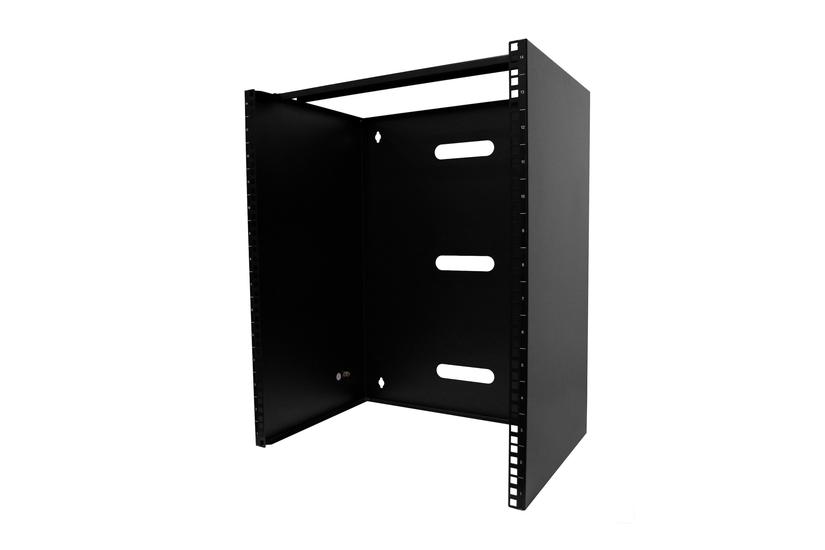 StarTech.com 14U Wall Mount Rack, 19" Wall Mount Network Rack, 14 inch Deep (Low Profile), Wall Mounting Patch Panel Bracket for Network Switches, IT Equipment, 77lb (35kg) Capacity - Network Equipment Rack (RACK-14U-14-BRACKET) - monteringsfäste för nätverksenhet - 14U - 19"