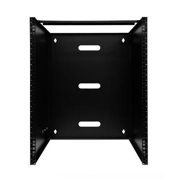 StarTech.com 14U Wall Mount Rack, 19" Wall Mount Network Rack, 14 inch Deep (Low Profile), Wall Mounting Patch Panel Bracket for Network Switches, IT Equipment, 77lb (35kg) Capacity