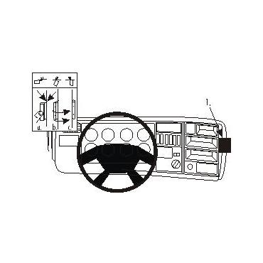 Brodit ProClip Angled mount - beslag til montering