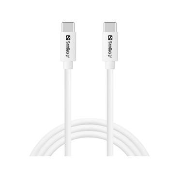Sandberg USB-C > USB-C 65W 1M SLADDSKYDD
