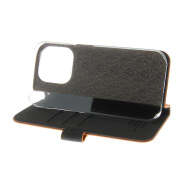 PREMIUM FLIPCASE IPHONE 15 PRO BROWN