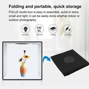 Photo Studio Puluz 30cm LED 24-26lm (PU5032B)