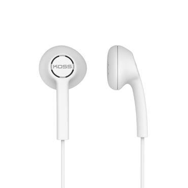 Koss Headphones KE5w Wired, In-ear, 3.5 mm, White
