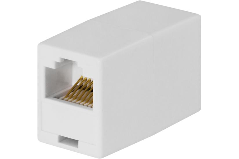 DELTACO Forlænger adapter til RJ45