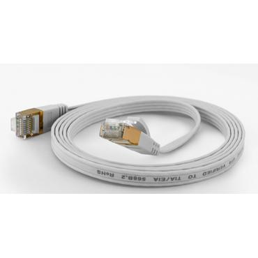 Wantec 7001 netv&aelig;rkskabel Hvid 0,1 m Cat6 F/FTP (FFTP)