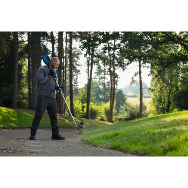 Bosch 0 600 8D0 200 børsteskærer & strengtrimmerer 40 cm Batteri Sort, Blå