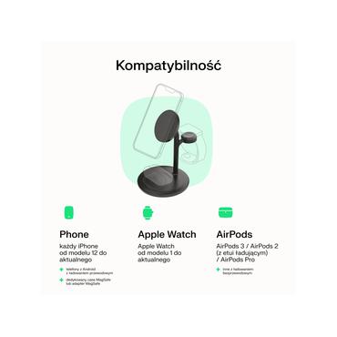 *Wireless charger        GC MagScape 3w1 black