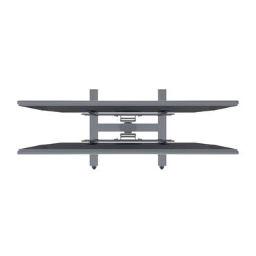 Multibrackets M Public Display Stand 180 HD Back to Back st&auml;ll - f&ouml;r 2 LCD-bildsk&auml;rmar - silver