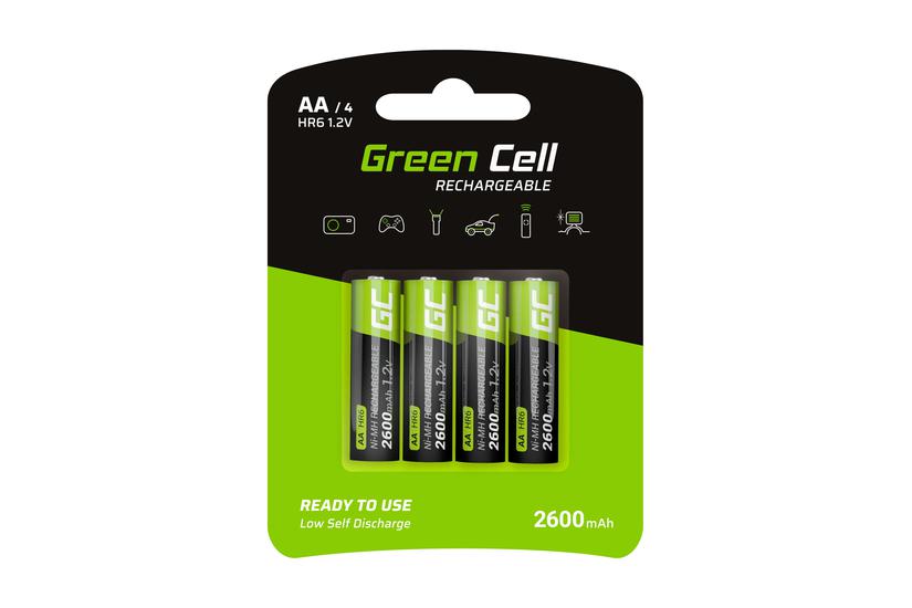Green Cell HR6 batteri - 4 x AA type - NiMH