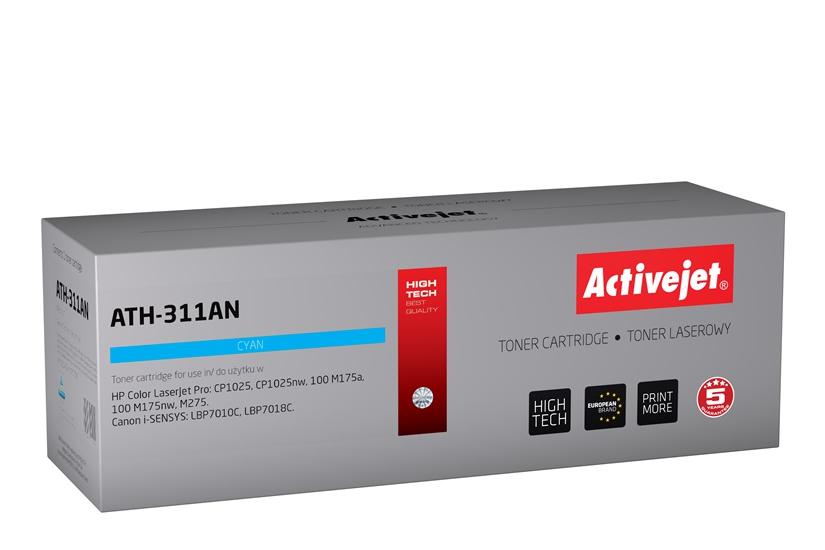 Activejet ATH-311AN (erstatning Canon, HP 126A CRG-729C, CE311A; Premium; 1000 sider; blå)