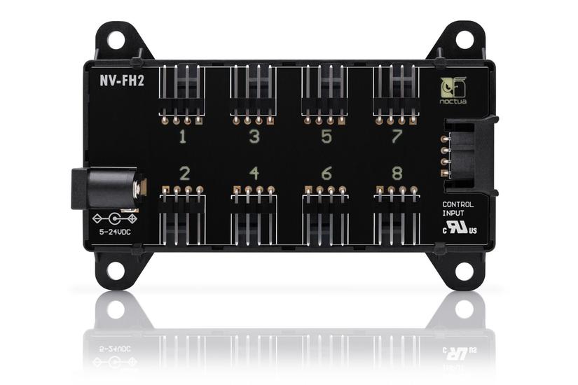 Noctua NV-FH2 kontrol af blæserens hastighed 8 kanaler Sort